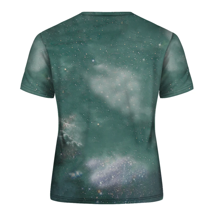 DE040-T恤短袖模版-后