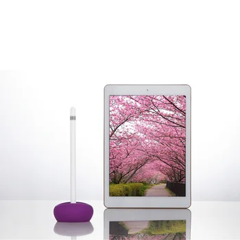 

Stable Charging Dock Stand Holder Tablets Soft Silicone Protective Case Storage Anti Lost Save Space Support For Apple Pencil