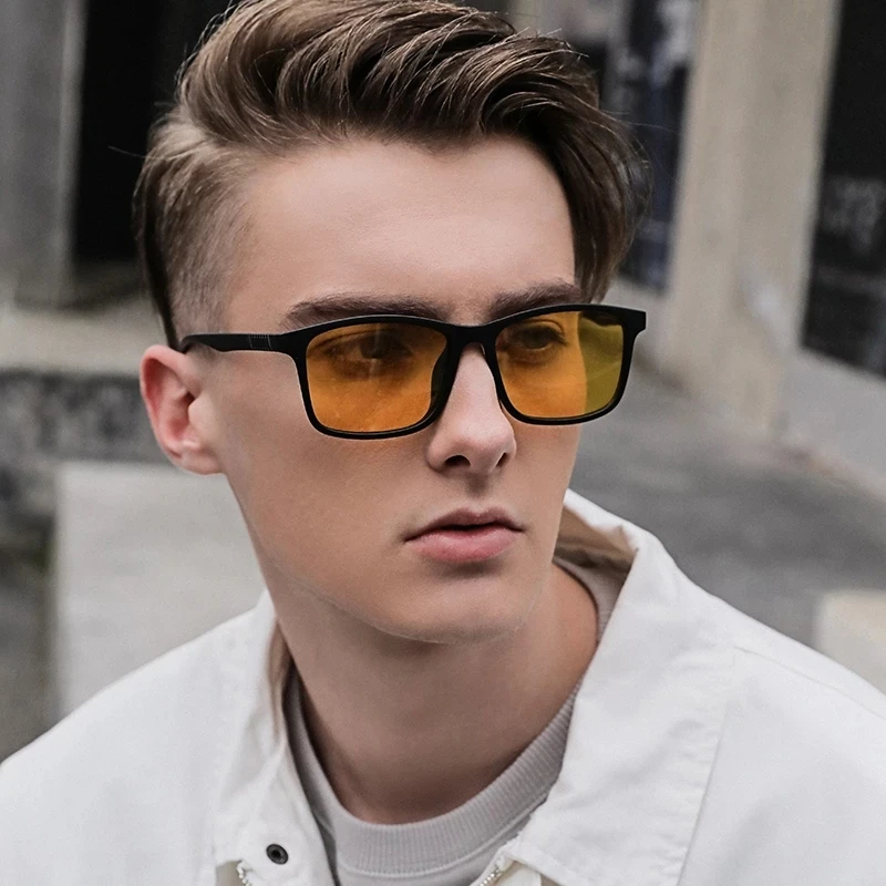 

Fashion Polarized Mens Sunglasses Brand Designer Square Frame Mirror Glasses Outdoor Driving Sun Glasses Shades For Women MM112