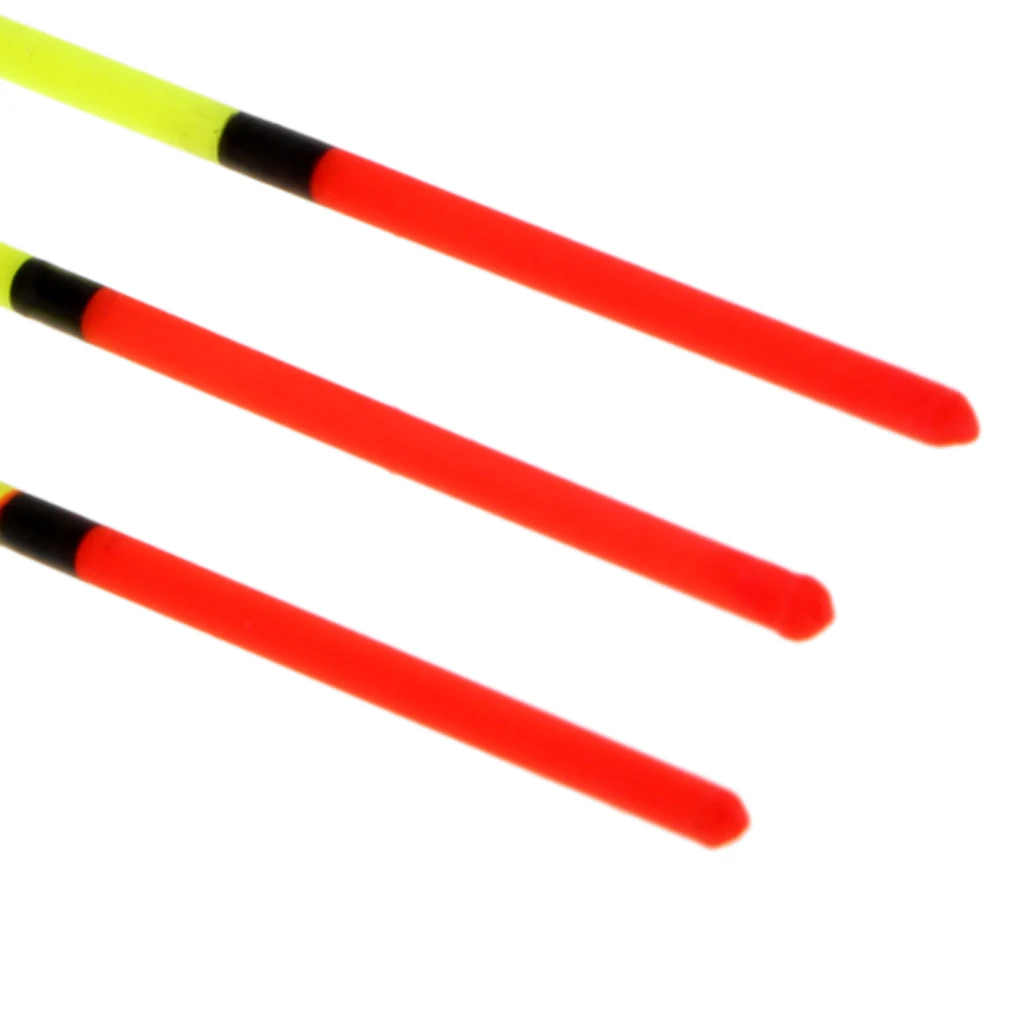 100pcs 50mm Plastic Fishing Float Floating Stick Tube with Super Buoyancy and Sensitivity Sea Fishing Accessories Tackles