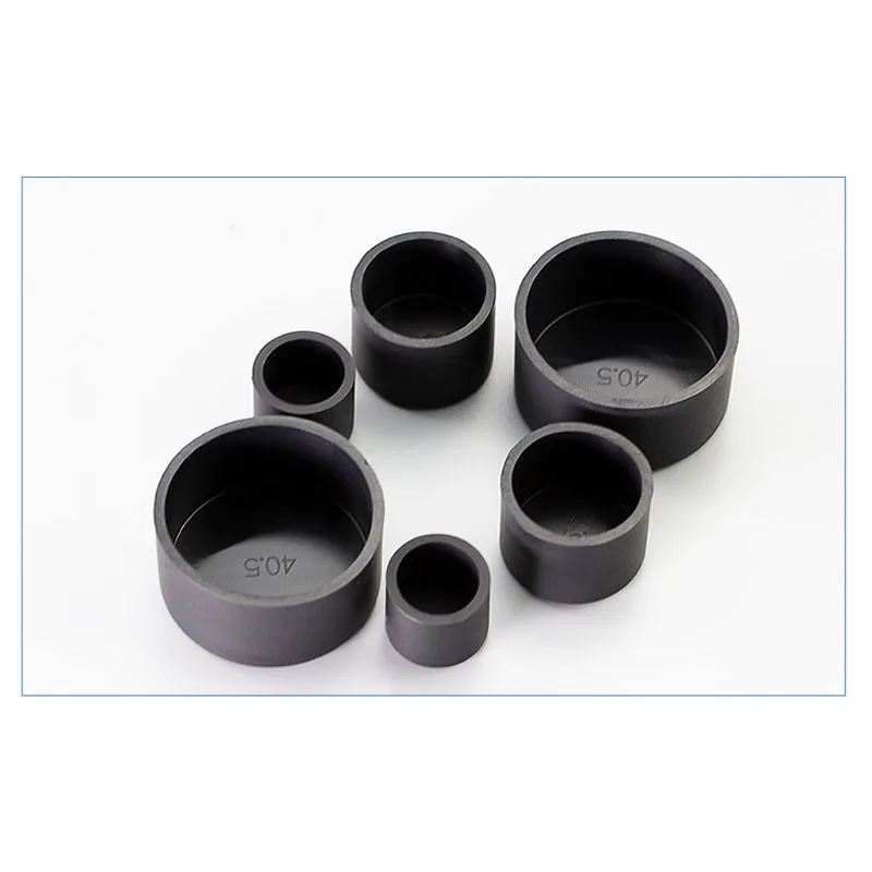 Silicone Tube Caps Steel Pipe End Cover Caps Rubber Round Caps Foot Cover Female Cap Round Tube Insert Stoppers 3mm-78.5mm
