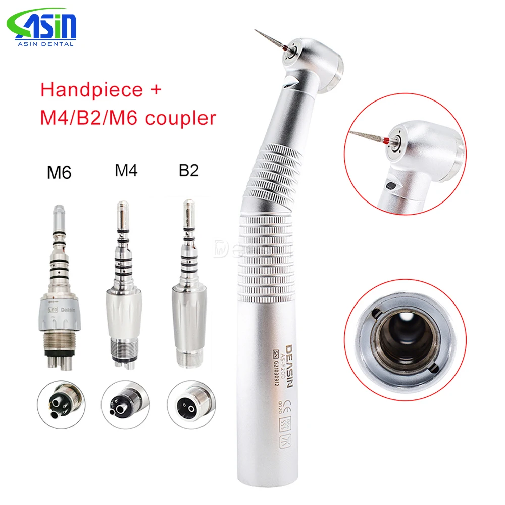 Dental Glasfaser Handstück LED Standard kopf Turbine fit kv Schnell kupplung