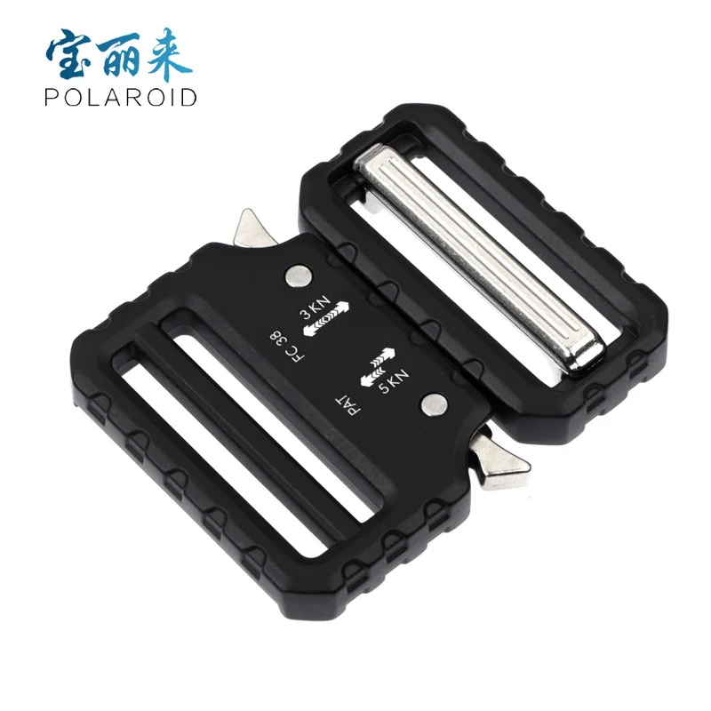 

27 Size-46 Size Cobra Release Buckle Zinc Alloy Double Plug Belt Buckle Multi-functional Tactical Belt Metal Buckle