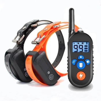 

Ardemer 800m Remote Control Dog Bark Stopper Training Device Waterproof Electric Shock Vibration Warning Pet Collar Training