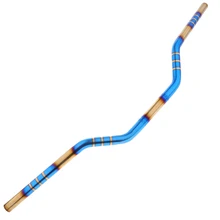 Универсальный из нержавеющей стали мотоцикл жир бар 22 мм Руль Ручка Бар 02