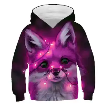 

2020 newest children's baby cartoon cat sweater boys and girls sweater spring and autumn long sleeve hooded sweater 3D cartoon c