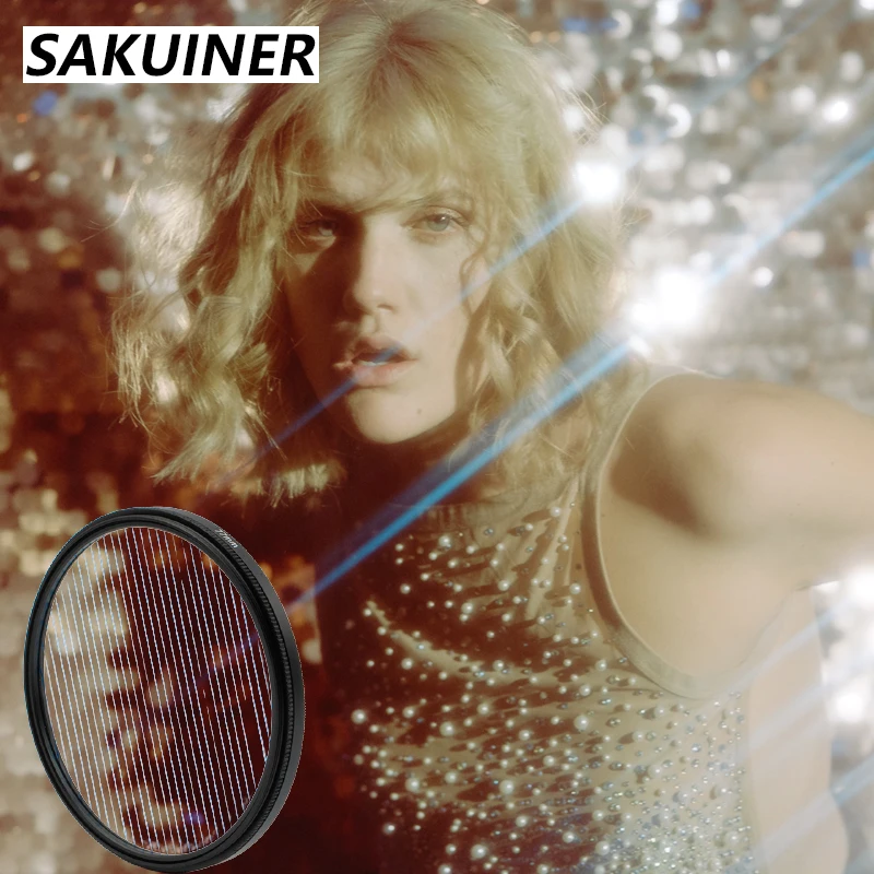Фильтр для фотоаппарата SAKUINER 58 62 67 72 77 82 мм | Электроника
