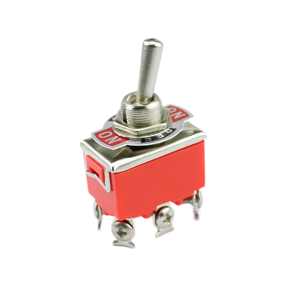 1 шт. E-TEN1322 15A/250V 6 pin Водонепроницаемый крышка ПЕРЕКЛЮЧАТЕЛЯ ВКЛ-ВЫКЛ-на