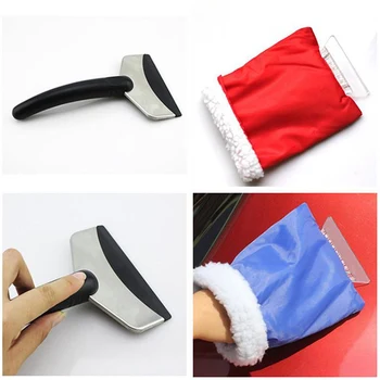 

Automobile Gloves Snow Shovel Ice Scraper Preservation Auto Car Glass Snow Shovel Vehicle Windshield Snow Removal Tool
