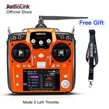 Радиоуправляемый передатчик и приемник Radiolink AT10II 12CH R12DS 2 4G DSSS FHSS
