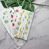 Children Watermelon Print Mouth Mask Kids Disposable 3 Layer Meltblow Cloth Dustproof Breathable Cherry Fruit Face Mask 6