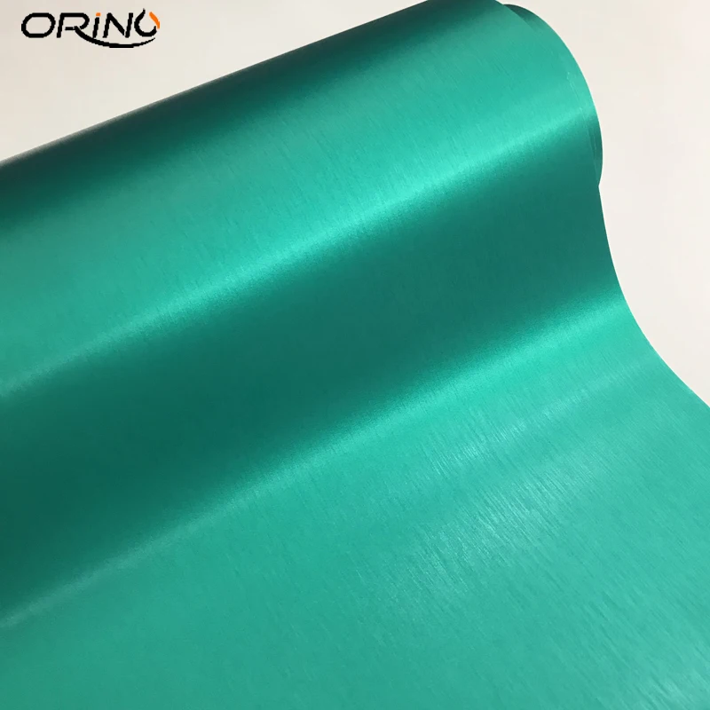Teal Brushed Metallic Wrap Vinyl-5.