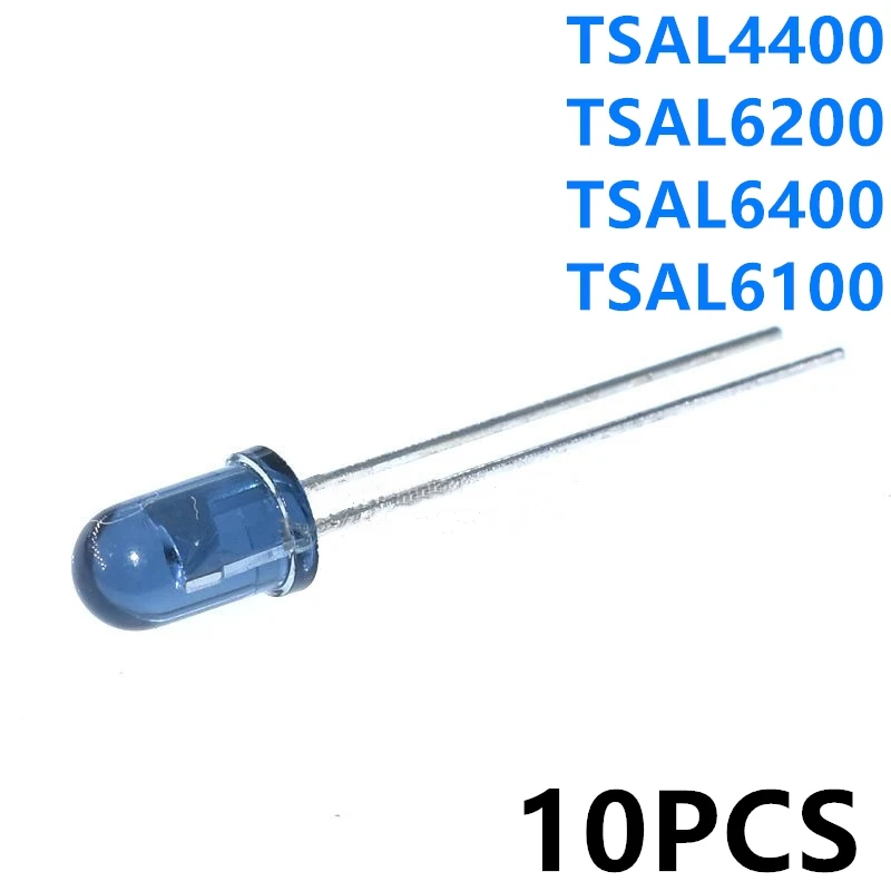 10 шт. Новая Инфракрасная передающая трубка 5 мм TSAL6200 TSAL4400 TSAL6100 TSAL6400 новая