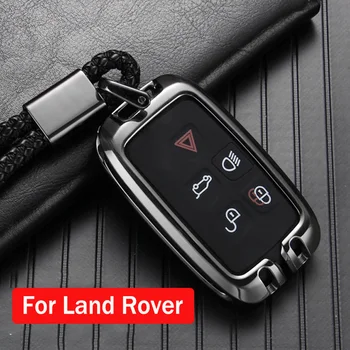 

New Car Key Case Cover For Land Rover A9 Range Rover Sport Evoque Freelander 2 Jaguar XE XJ XJL XF C-X16 V12 Guitar F X Typ