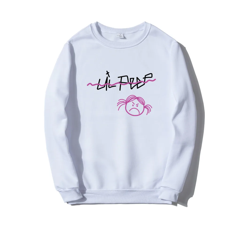 Новинка 2020 толстовки с капюшоном Lil Peep забавные удобные модная Толстовка в стиле