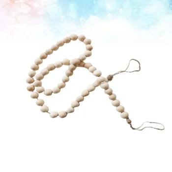

Wood Bead String Ornaments Garland Pendant Decoration for Kids Baby Nursery Room Decor