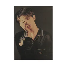 [A1147] Cai Xu Kun 01 Ностальгический ретро плакат из крафт-бумаги экран для помещений кафе декоративная живопись