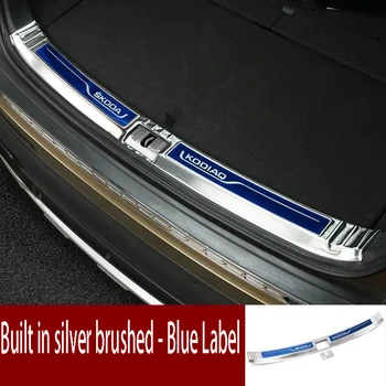 

High Quality Welcome Pedal Rear Guard Tailgate Pedal Protection Tail Box Door Pedal Protection For Skoda Kodiak