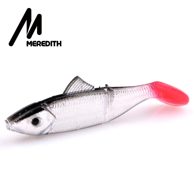 

Meredith LURE JX03-07 Retail HOT SELLER 10pcs 70MM 3.2G fishing fish soft lure soft bait
