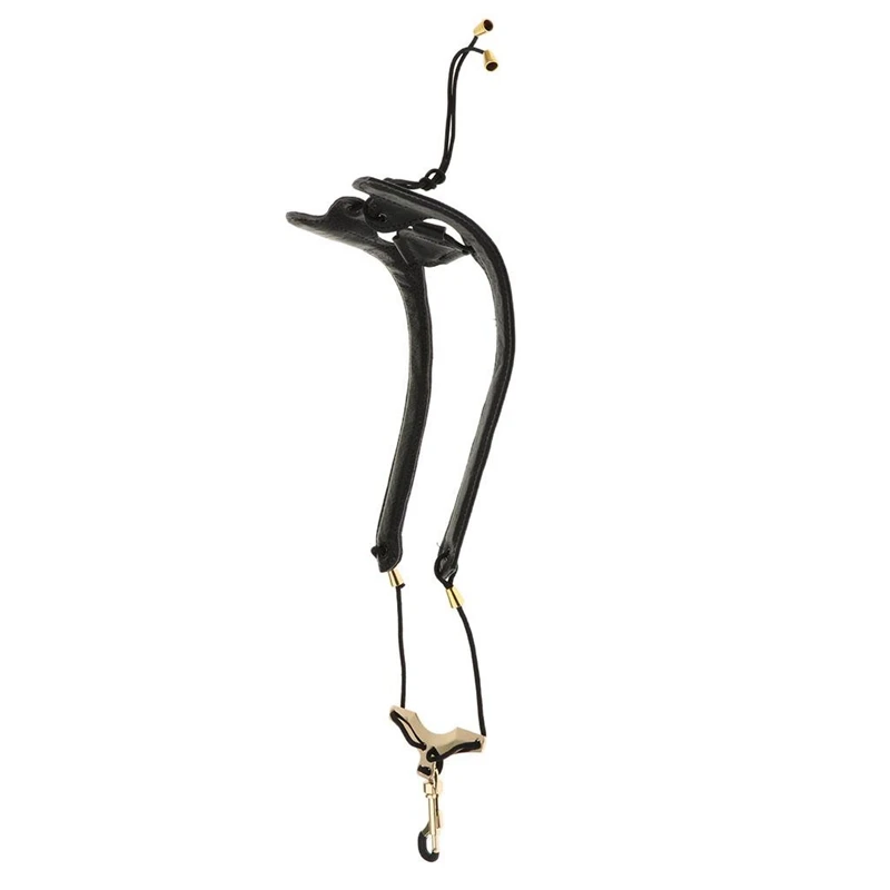 Регулируемый кожаный саксофон плечевой шейный ремень с пряжкой ширина 24 мм для саксофона плееров любителей музыки