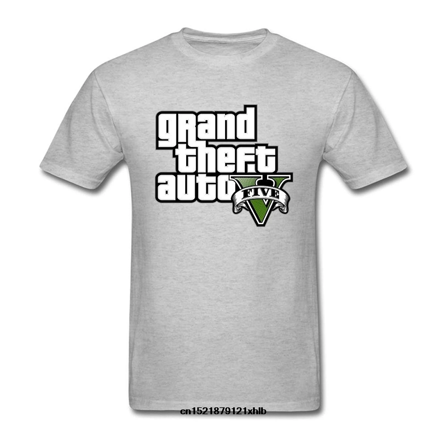 Мужская футболка Toppro Grand Theft Auto V Logo S ColorName забавная с коротким рукавом новинка для