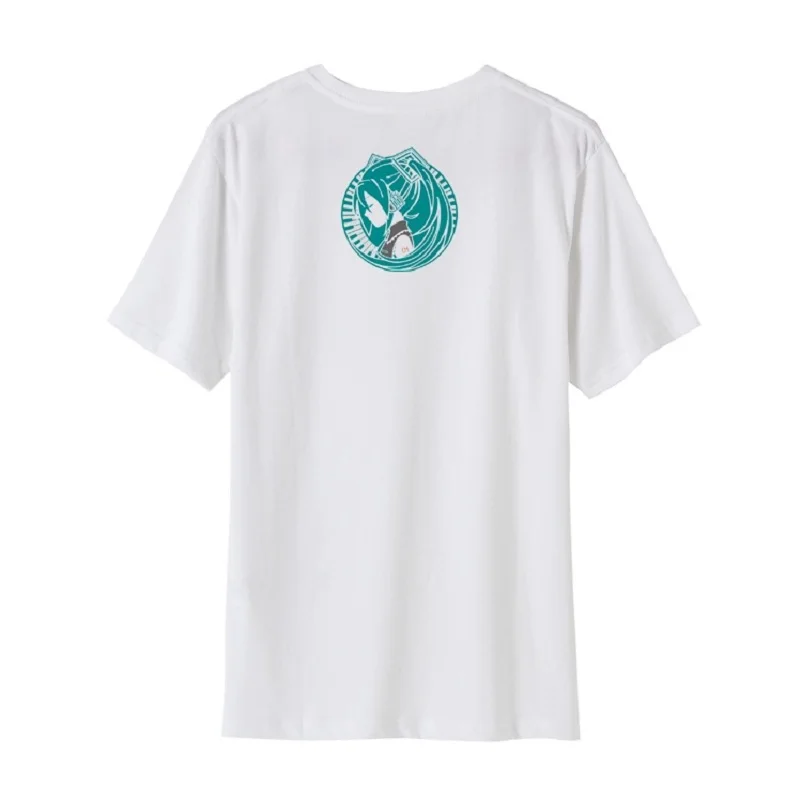 High-Q Unisex Hatsune Miku Print T-Shirt Tee The Final Fantasy Short Sleeve Loose T-Shirt Tee T Shirt Top