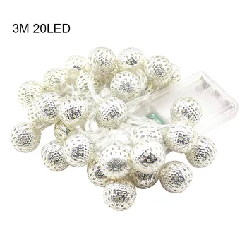 

1.5m/3.0m/6m Globe String Lights LED Fairy String Lights Battery Operated for Indoor Party Patio Wedding Bedroom Christmas Trees