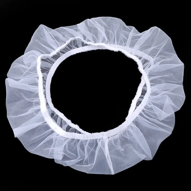 White Легкая очистка, клетка для птиц, сетчатая защита, клетка для птиц, Сетчатая Оболочка, пылезащитная воздушная сетка, клетка для попугая, 2 размера - Цвет: White