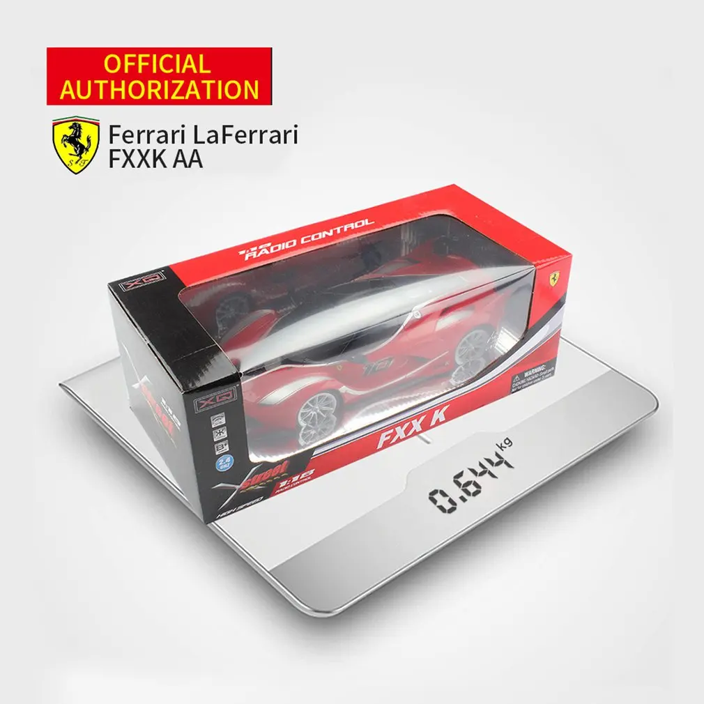FXXK AA 1:18 RC гоночный автомобиль 4 канала дистанционного управления имитирует Ferrari LaFerrari модель игрушки для детей Подарки RC автомобиль