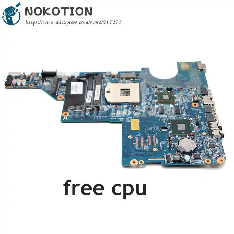 Scheda Madre Per HP Pavilion G62 E CQ62 Con DDR3 - FRU 610160-001, 597673-001, 610161-001 (Ricondizionata, Testata)