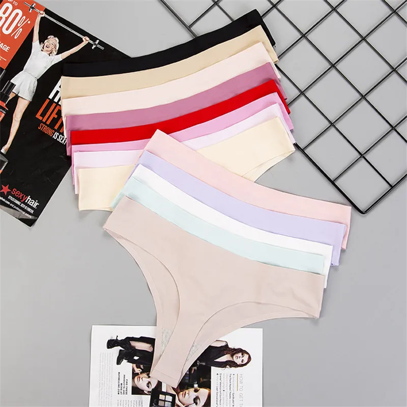APOCAL Ice Silk сексуальные трусики g string бесшовные трусики, женское нижнее белье женские трусики с высокой талией нижнее белье