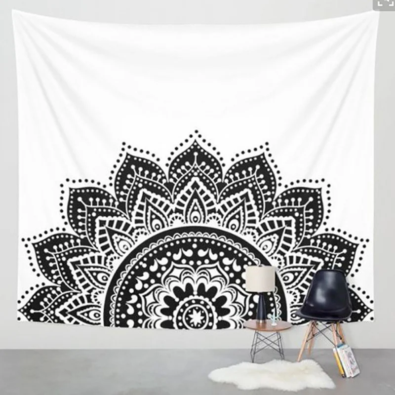 

Wall Hanging Tapestries Indian Mandala Tapestry Retro Boho Wall Tapestry Beach Mat Travel Towel Blanket Yoga Mats Home Carpet