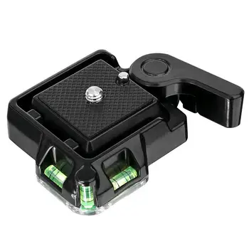 

QR40 Camera Camcorder Quick Release Plate for DSLR Cam Tripod Monopod Ball Head Double-Safe Lock Bolt Firmly Locked
