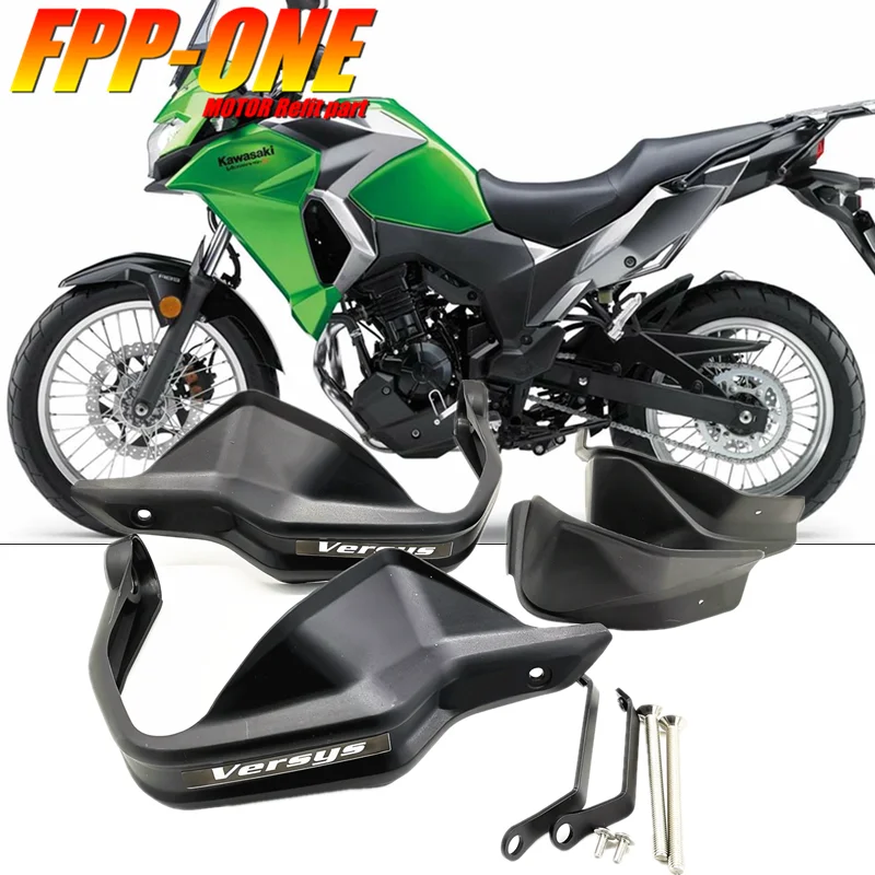 

FOR KAWASAKI Versys 300 X300 650 1000 Motorcycle Accessories ABS Handlebar Guard Windshield