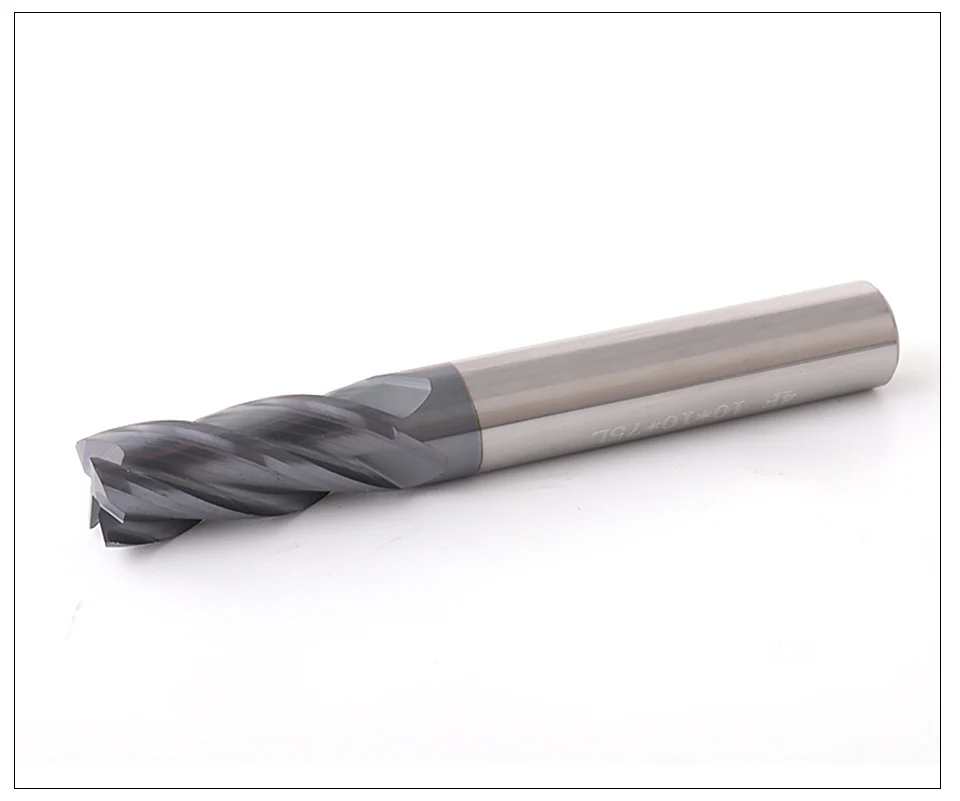 types of vices ZGT Endmills Alloy Carbide Tungsten Steel Milling Cutter End Mill HRC50 4 Flute 4mm 6mm 8mm 10mm 12mm Metal Cutter Milling Tools tapered end mills