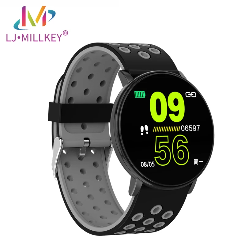 

W8 Bluetooth Smart Watch Waterproof Sports Fitness Tracker Heart Rate Monitor Blood Pressure Men Women Smartwatch