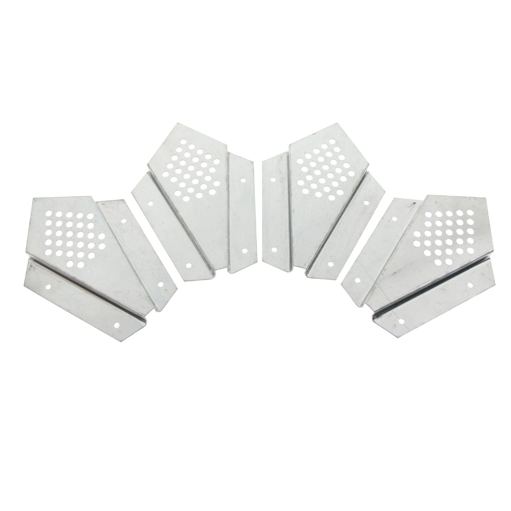 4Pcs/Set Stainless Steel Queen Bee Escaping Restrain Frame Prevention Anti-Run Tool