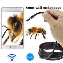 Прочный бороскоп Andriod/Windows2000/XP/Vista/7/8 8 мм практическое образование эндоскоп гибкий, для камеры контроля ремонт 1,5 м