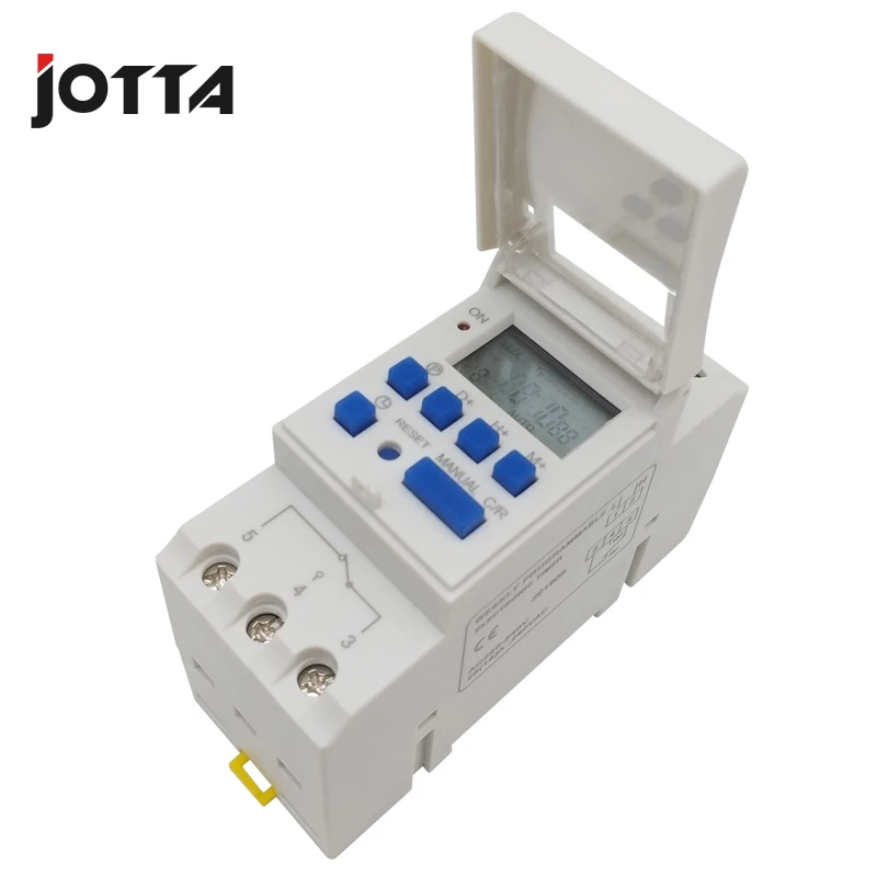THC 15A 12V 24V 110V 220V Цифровой ЖК дисплей недельный программируемый цифровой таймер