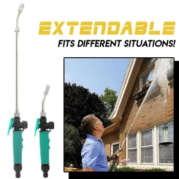 

Dual High-Pressure Washer Nozzle Water-adjusting spray gun high-pressure adjustable atomizing seedling sprinkler Household Clean
