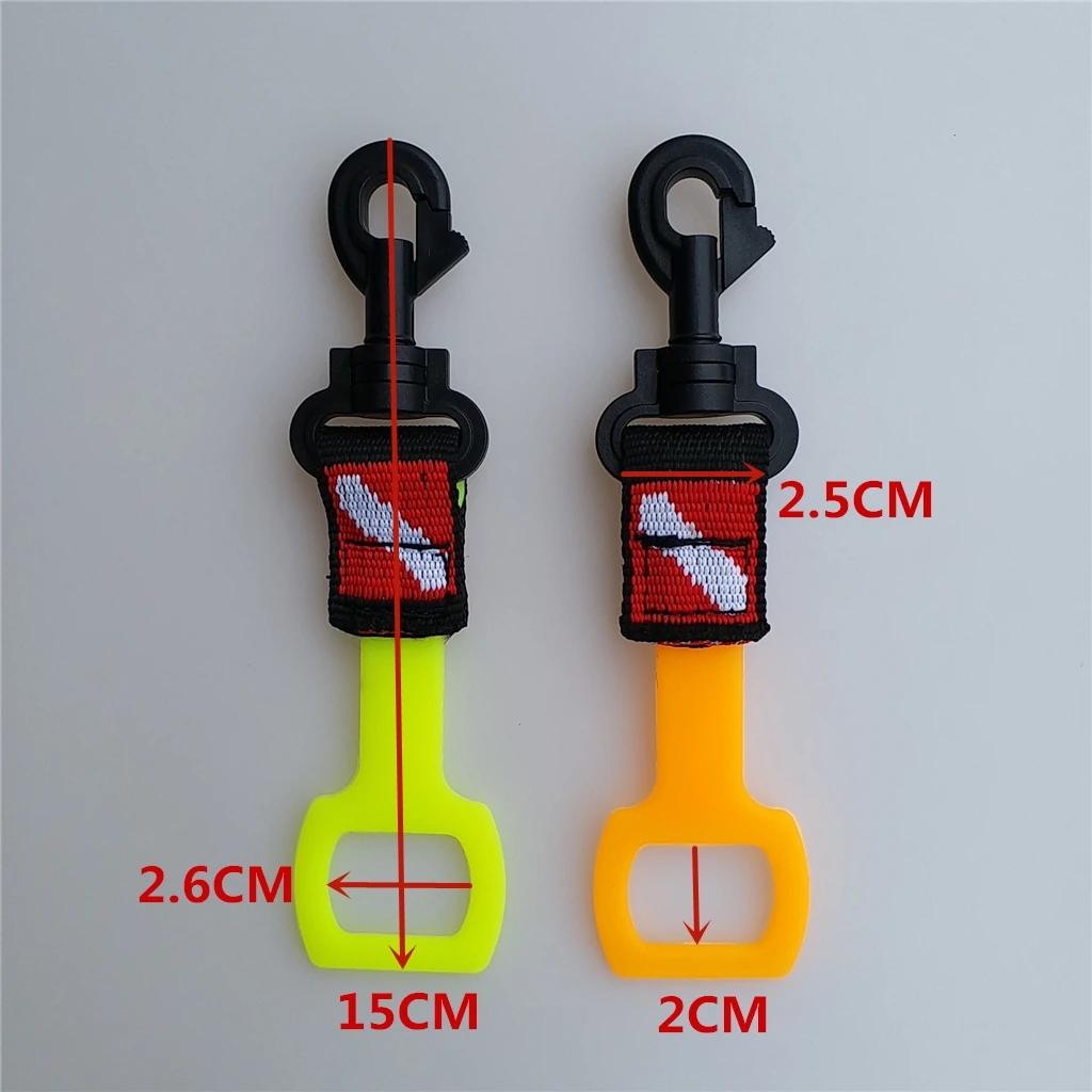 Silicone Scuba Diving Mouthpiece Holder Regulator Retainer Octopus Keeper 15 cm Long Water Sports
