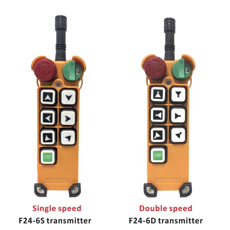 Промышленный кран беспроводной пульт дистанционного управления F24-6S F24-6D для подъемного крана 1 передатчик 1 приемник