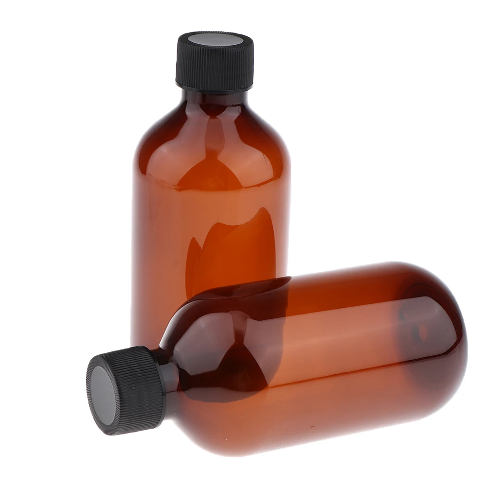 2Pcs Empty Shampoo Conditioner Refillable Shampoo Conditioner Shower Gel Bottles 300ml