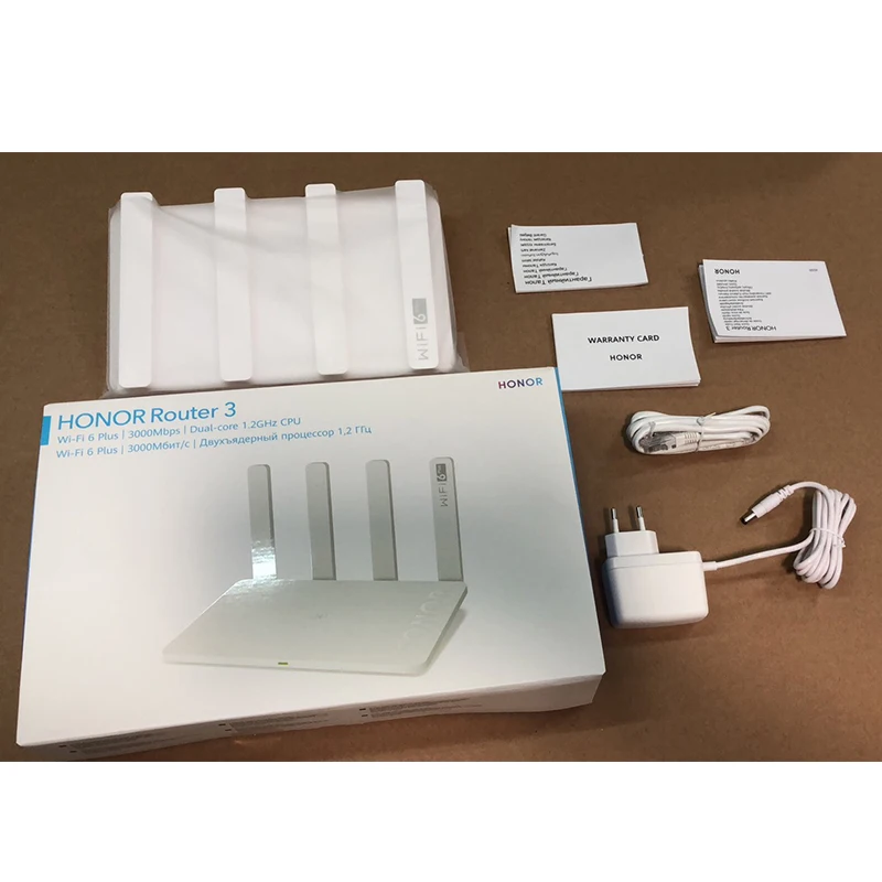 Global Version Original Huawei Honor Router 3 Wifi 6+ 3000Mbps Wireless Router Smart Home Router