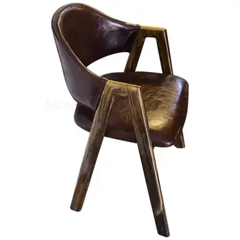 

Bar western restaurant tables and chairs combination retro nostalgic industrial style coffee shop tea shop snack bar restaurant