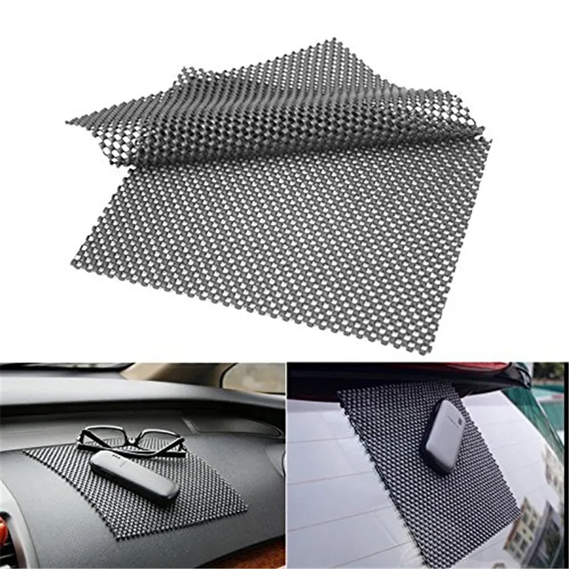 2PCS-high-quality-Car-Dashboard-Anti-Slip-Sticky-Premium-mat-for-Phone-GPS-cards-Black-PVC