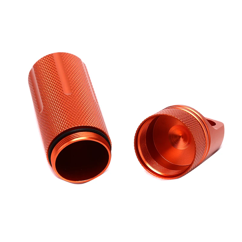 EDC Waterproof Hike Box Survive Seal Trunk Container Case Holder Storage Camp Capsule Medicine Match Pill Outdoor Dry Bottle