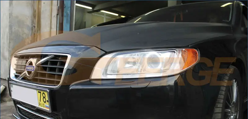Отличные CCFL ангельские глазки Halo кольца комплект для Volvo XC70 II 2007 2008 2009 2010 2011 2012 2013