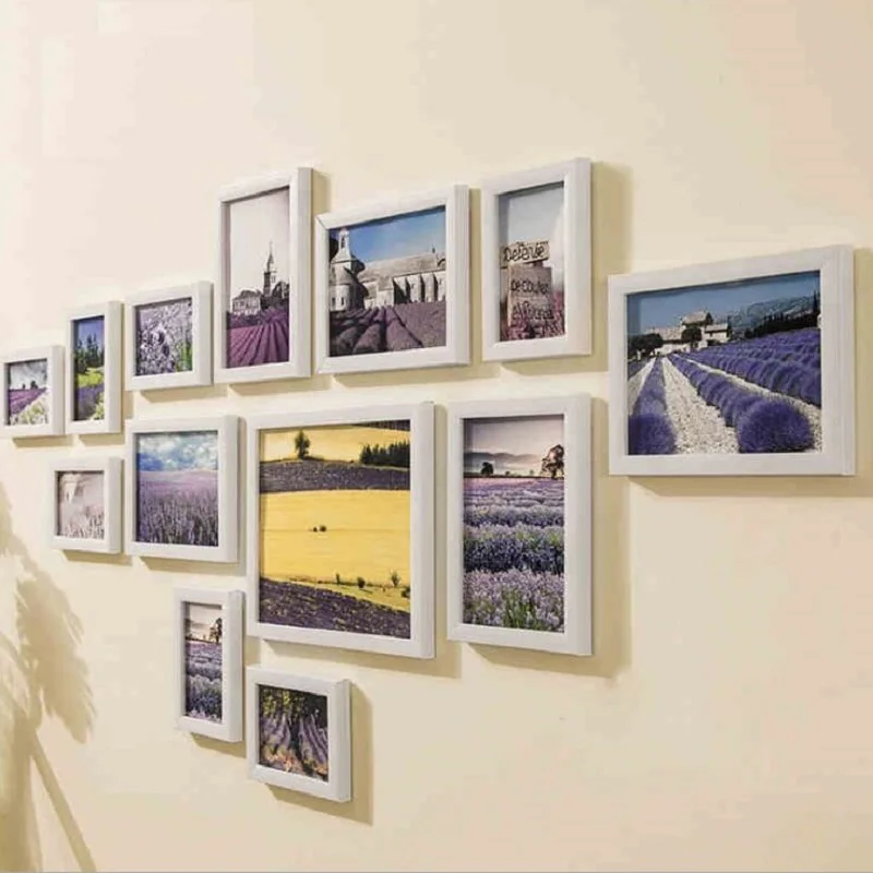 Günstig 13 teile satz Wand Hängen Foto Kombination Rahmen Set Schlafzimmer Wohnzimmer Wand Dekoration Kunst Wohnkultur Familie Bild Display