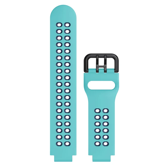 ANBEST Soft Slicone for Garmin Forerunner 230/235/620/630/735XT Two-color Recepalcement Smartwatch Accessories  for Man Woman rock blue